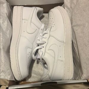 Kids White Nike Sneakers